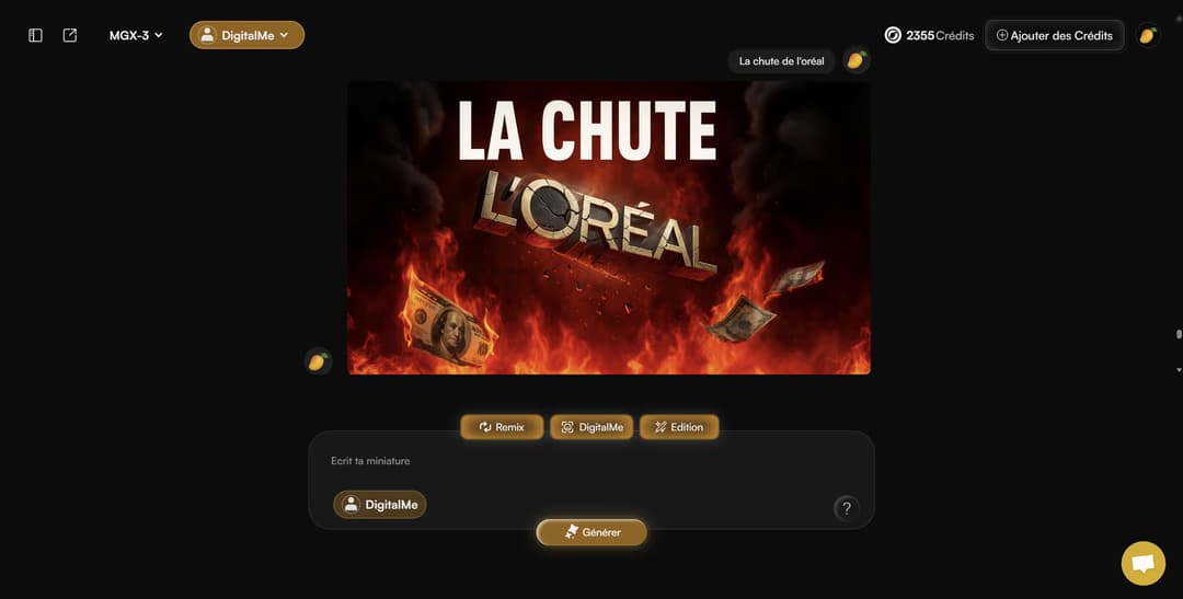 MangooFX dans l'app