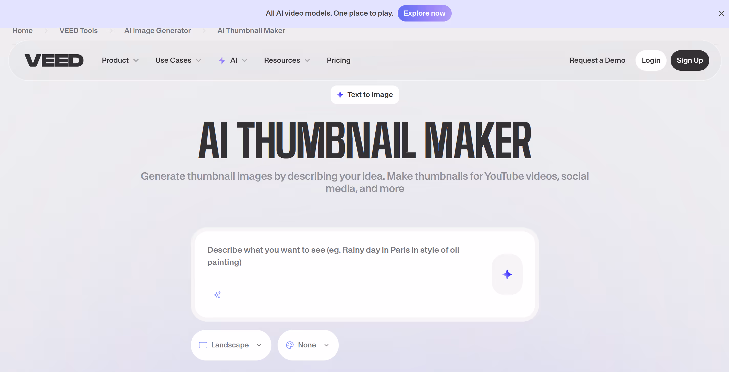 VEED IO editor